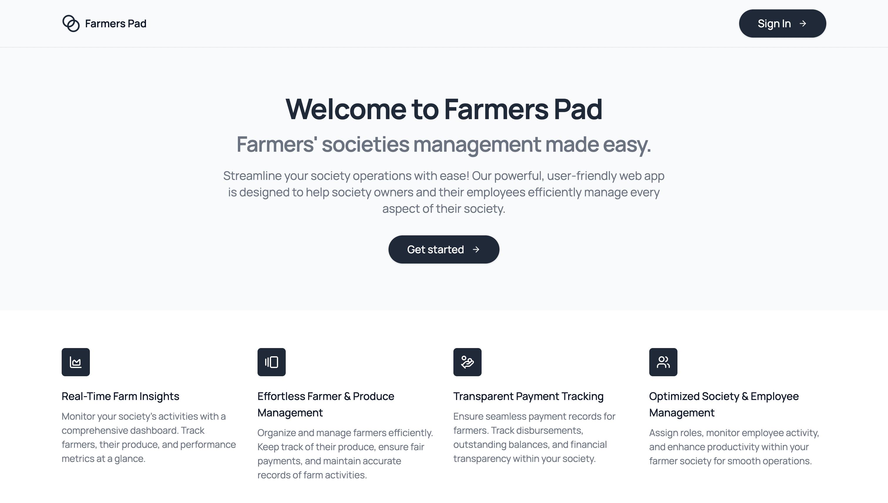 farmerspad screenshot